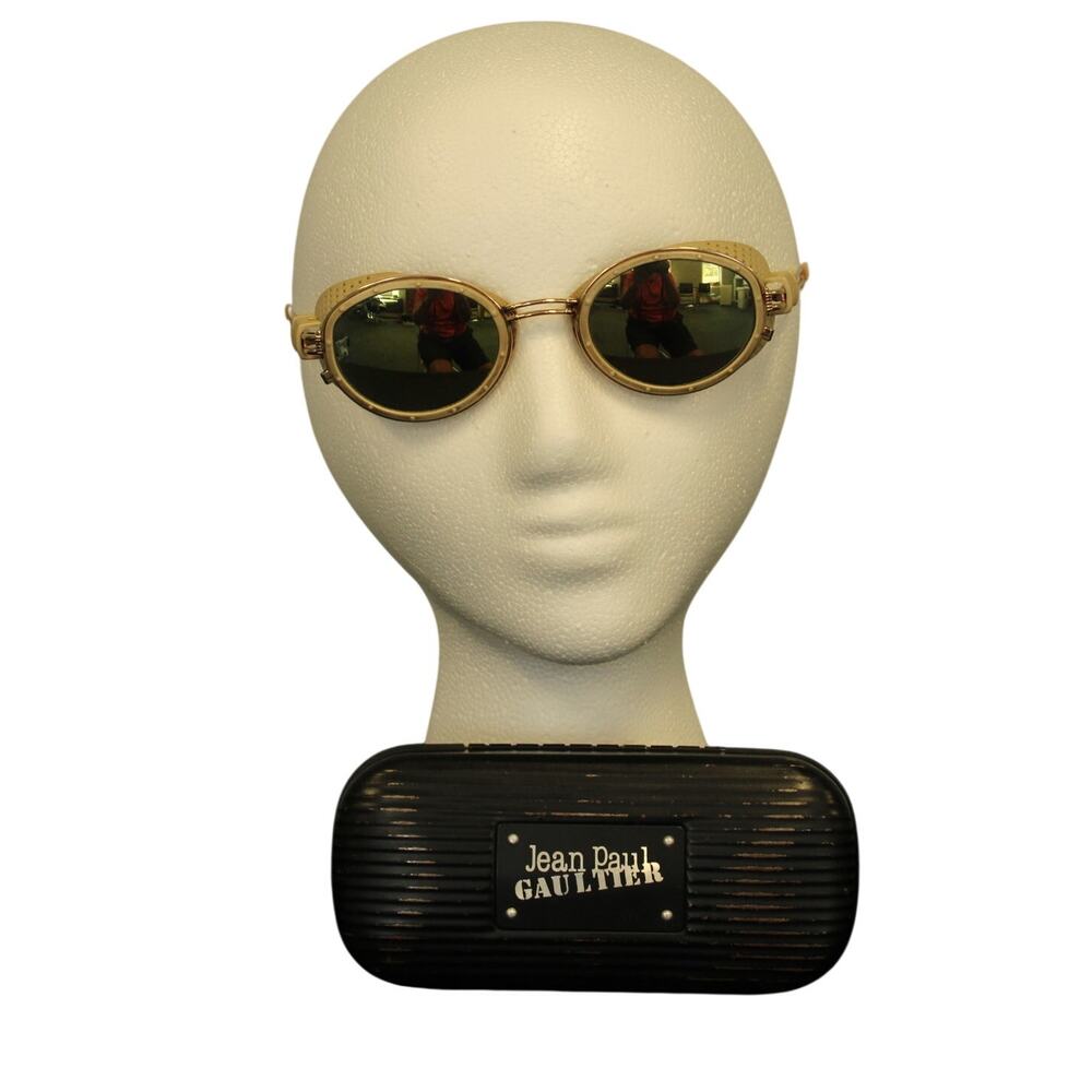 90s Vintage Jean Paul Gaultier Sunglasses 56-6201 Official Collectible Rare READ